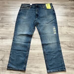 Levi's 541 Athletic Taper Men's Medium Wash Stretch Blue Jeans Size W42 L32